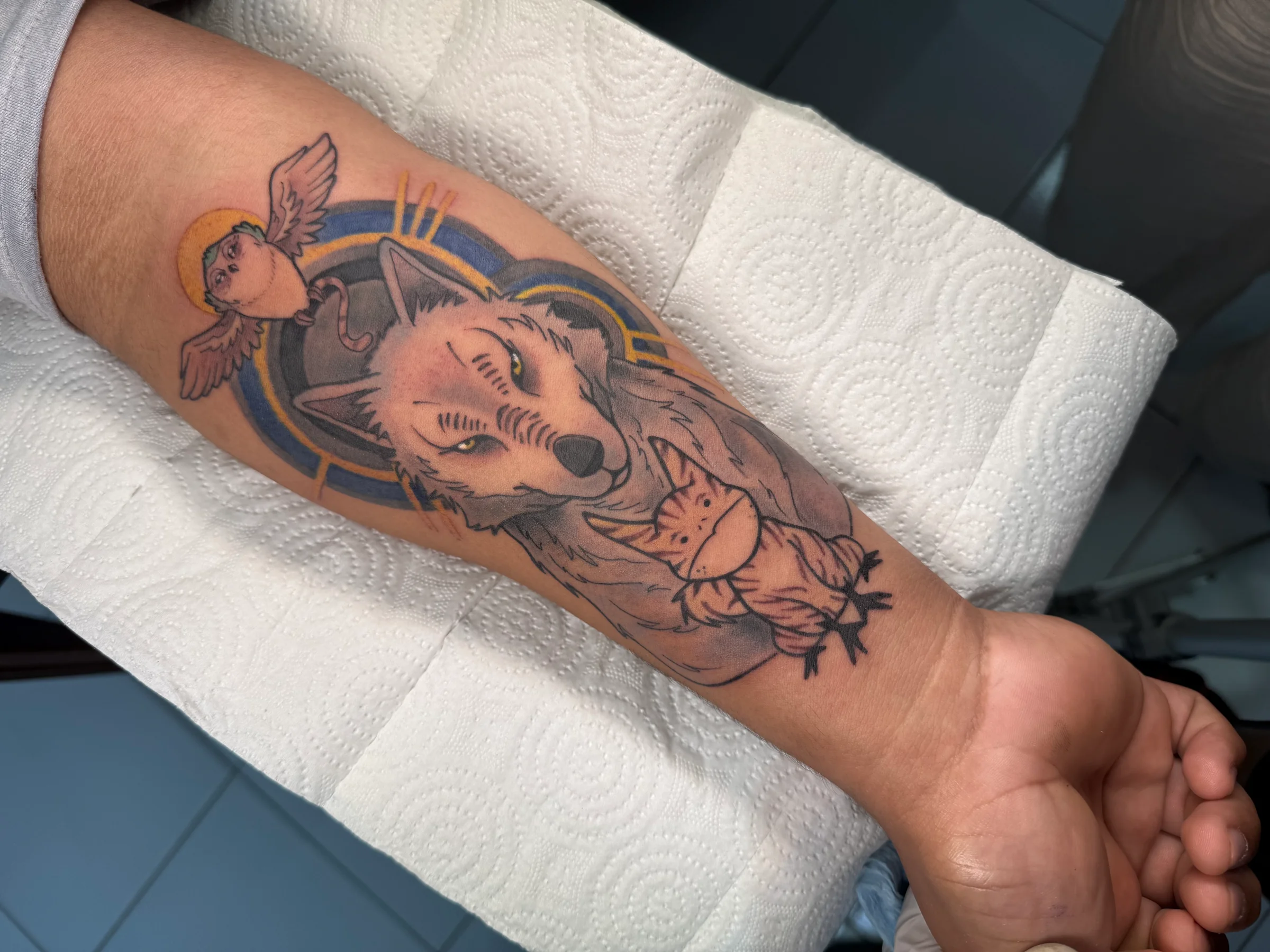 Tatuaje estilo mixto